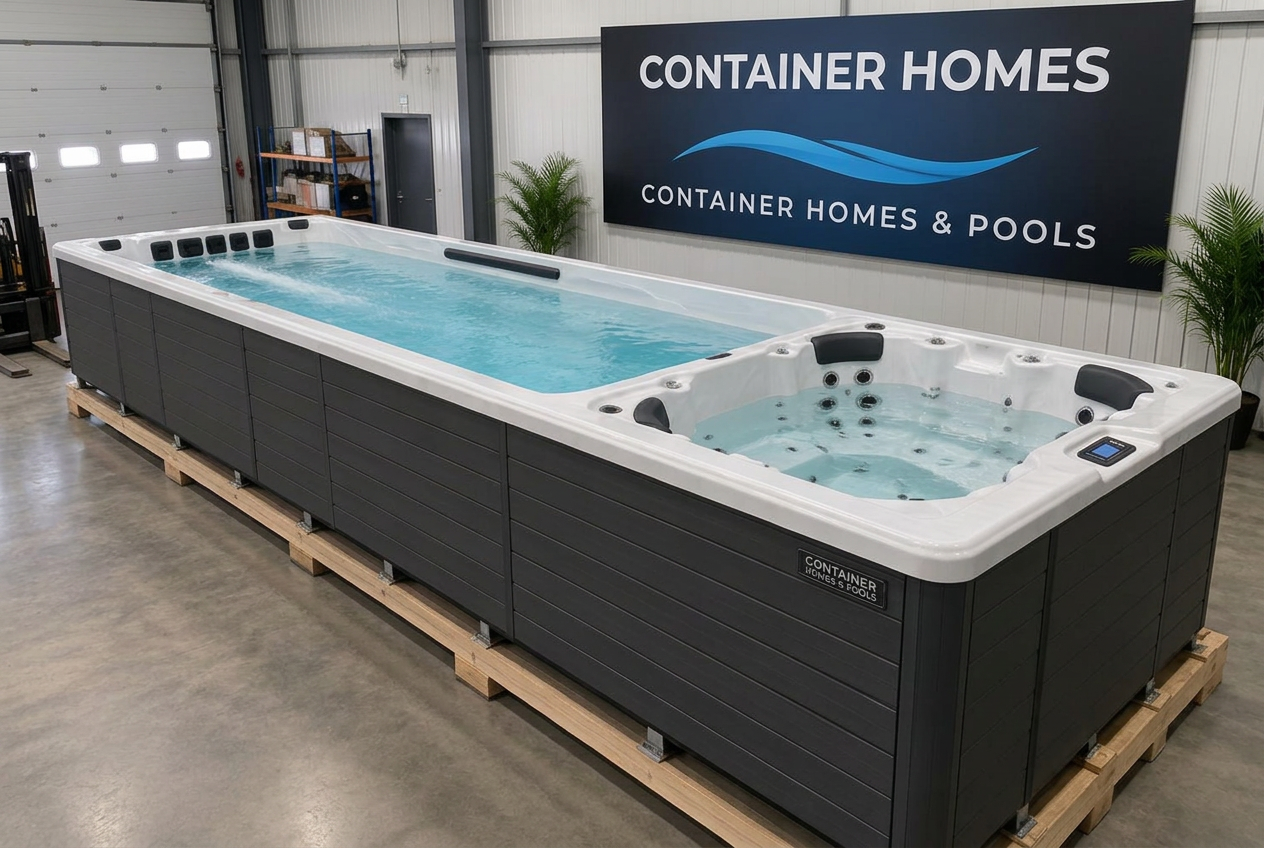 Current 19 in the Container Homes & Pools warehouse